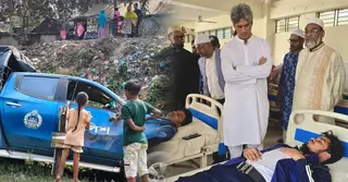 প্রতিমন্ত্রী সাকিকে শুভেচ্ছা জানাতে যাওয়ার পথে দুর্ঘটনাগ্রস্ত পুলিশের গাড়ি, আহত অন্তত ৮